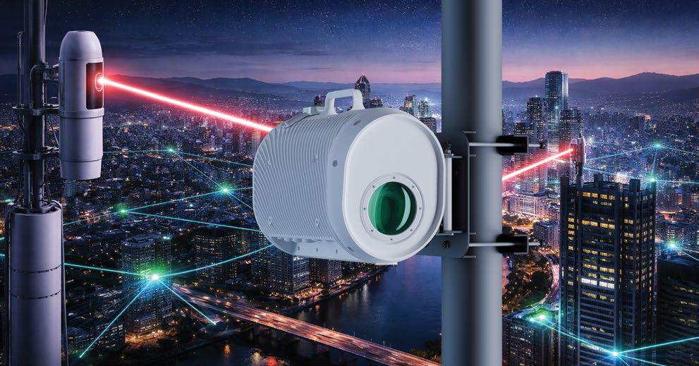 Free-space optics open a new path for networks